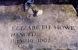 Elizabeth Howe Headstone